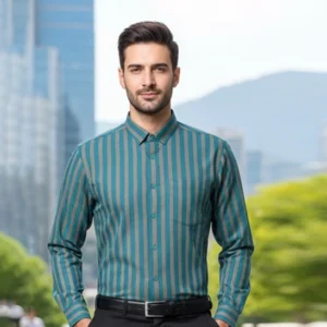 celebrity peacock green & wheat colour mixed (full sleeve)