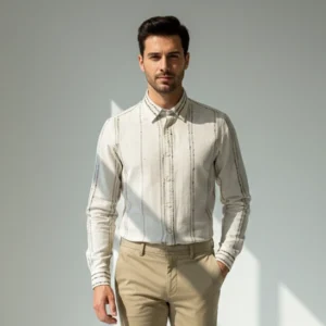 Home celebrity premium cream colour with black design (full sleeve)