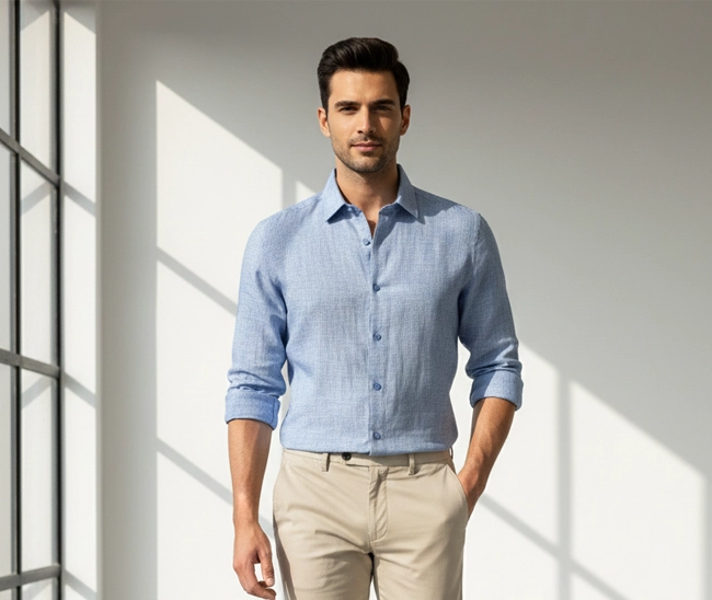 Celebrity Premium cotton Blue and Ash mix Colour Celebrity Premium cotton Blue and Ash mix Colour