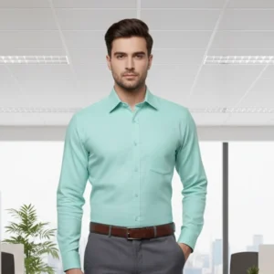 celebrity linen cloth light blue colour (full sleeve)