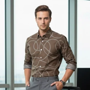 celebrity premium coffee colour with white design (full sleeve)