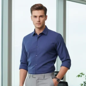 celebrity premium cotton cloth blue colour (full sleeve)