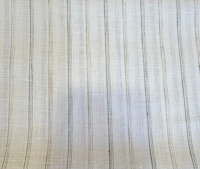 celebrity royal class linen cloth white colour and black stripes (full sleeve) celebrity royal class linen cloth white colour and black stripes (full sleeve)