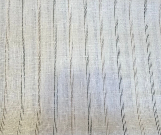 celebrity royal class linen cloth white colour and black stripes (full sleeve) celebrity royal class linen cloth white colour and black stripes (full sleeve)