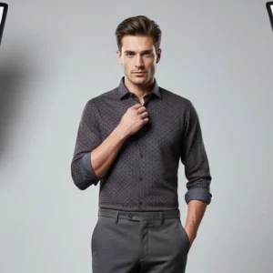 celebrity royal grape colour with black design (full sleeve)