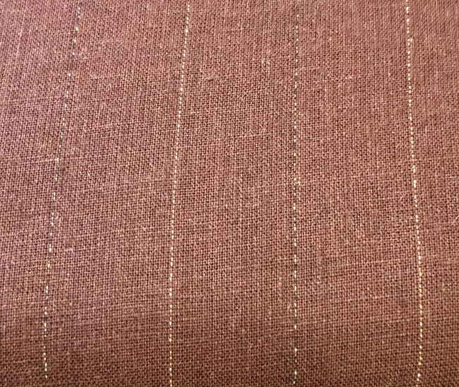 celebrity royal linen cloth coffee colour with narrow white stripes (full sleeve) celebrity royal linen cloth coffee colour with narrow white stripes (full sleeve)