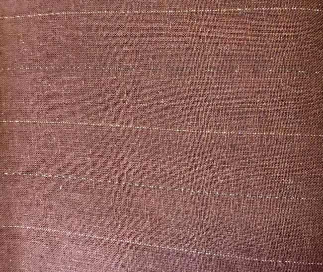 celebrity royal linen cloth coffee colour with narrow white stripes (full sleeve) celebrity royal linen cloth coffee colour with narrow white stripes (full sleeve)