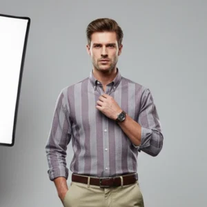 celebrity royal light violet with ash line design (full sleeve)